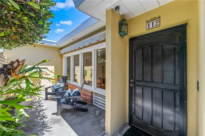 Private courtyard