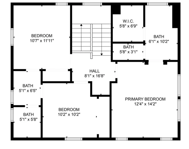 Second Floor - Specs are Approximate