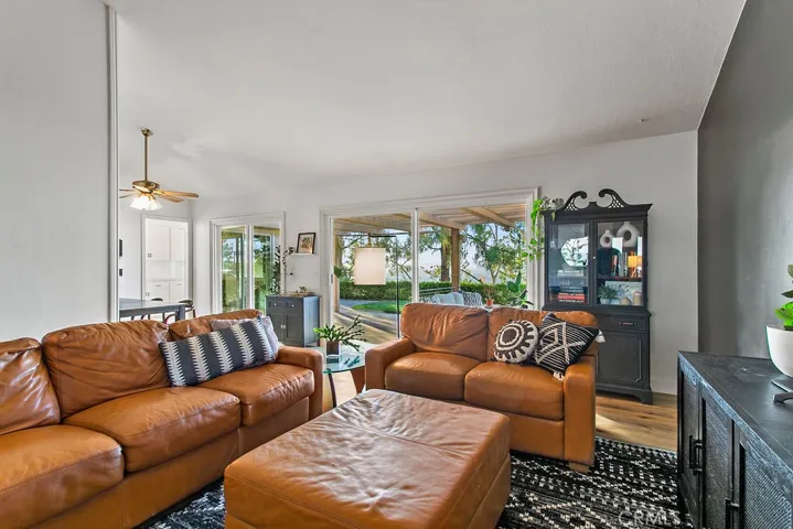 Living Room to Dining Room to Outdoor views and entertaining