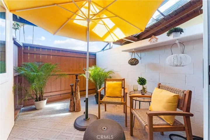 Cozy patio..