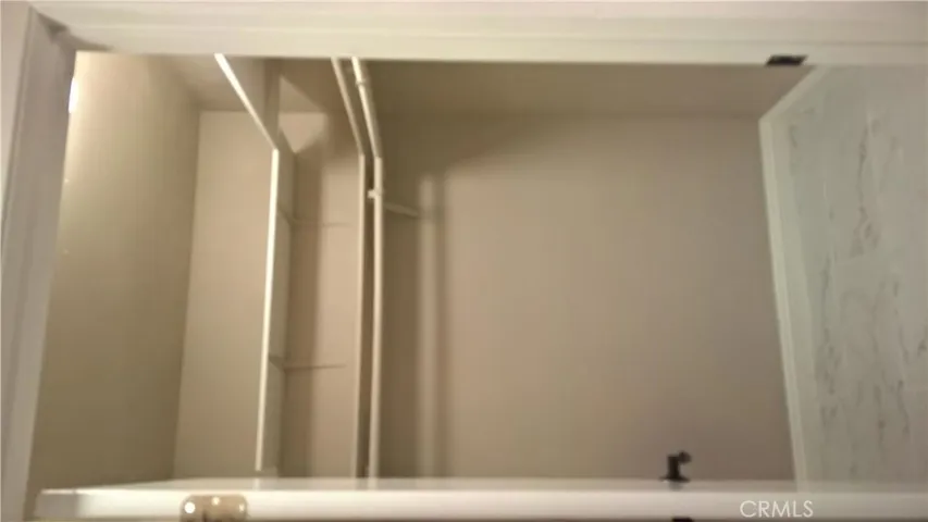 Master bedroom walk in closet
