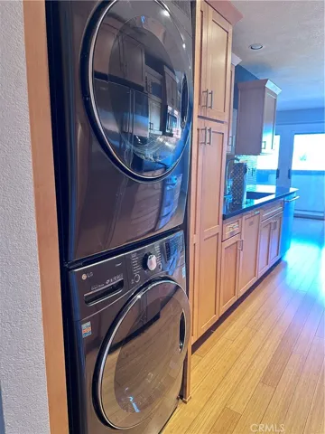 Stacked w/d off Kitchen (current picture)