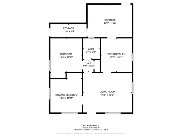 Front Unit Floor Plan