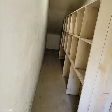 Owners storage room for bldg. maintenance supplies