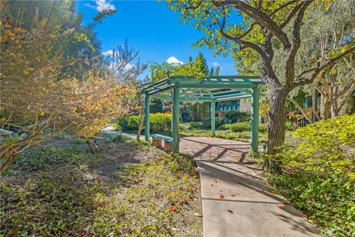 One of the many gazebos throughout the community