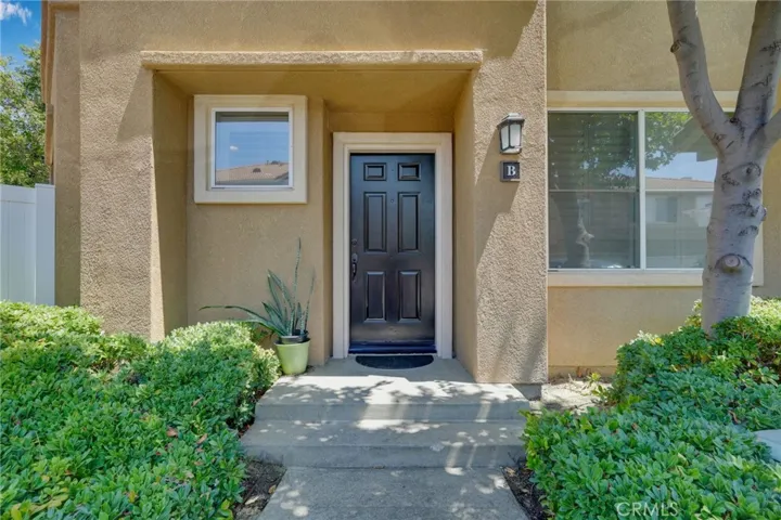 Front door of condo
