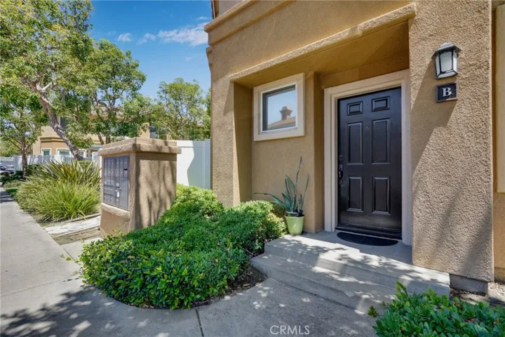 Front door of condo