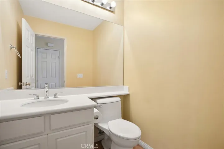 Downstairs half bath