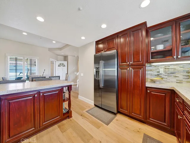 Your chef's kitchen has plenty of space to cook and store all of your kitchen items.
