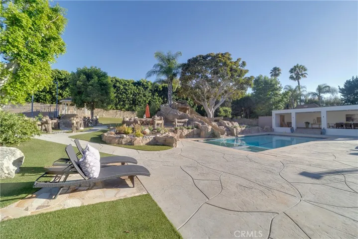 Newer pavers and stones.