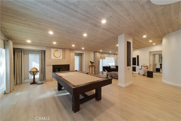 Game room.