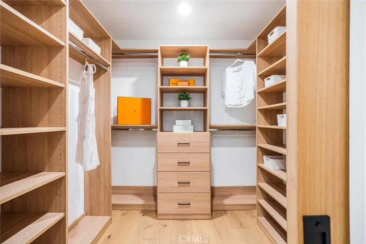 Primary walk-in closet