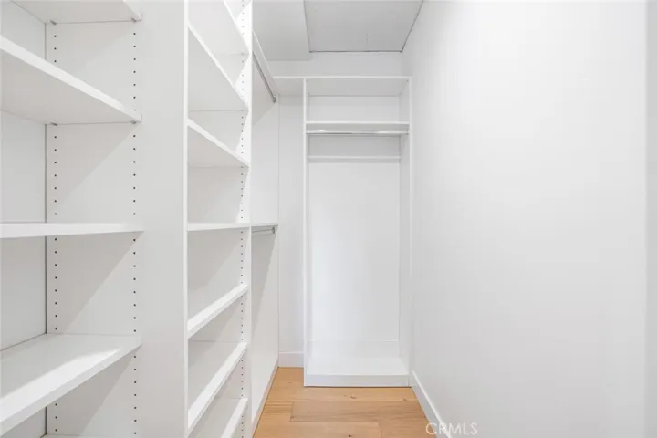 Secondary bedroom closet