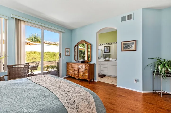 Master bedroom & bath
