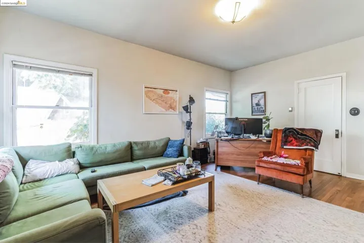 Bedroom used as LR