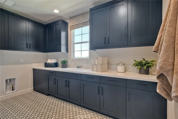 Model Home Laundry Room