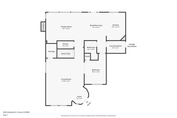 4264 Castlepeak, Corona, California 92883