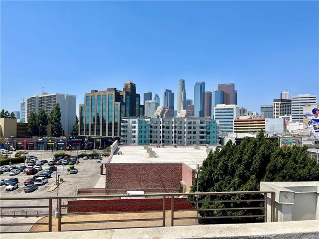view from rooftop deck