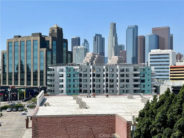 view from rooftop deck