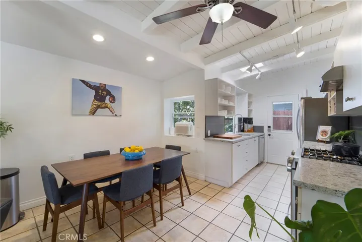 Front cottage dining area