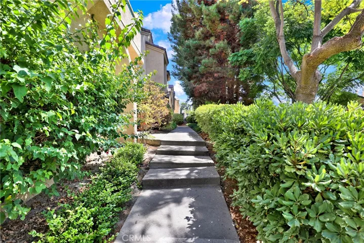 Green path to your door
