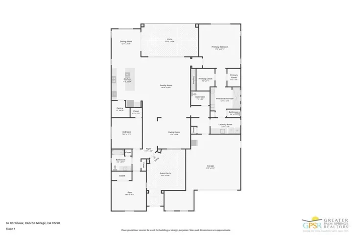 66 Bordeaux, Rancho Mirage, California 92270