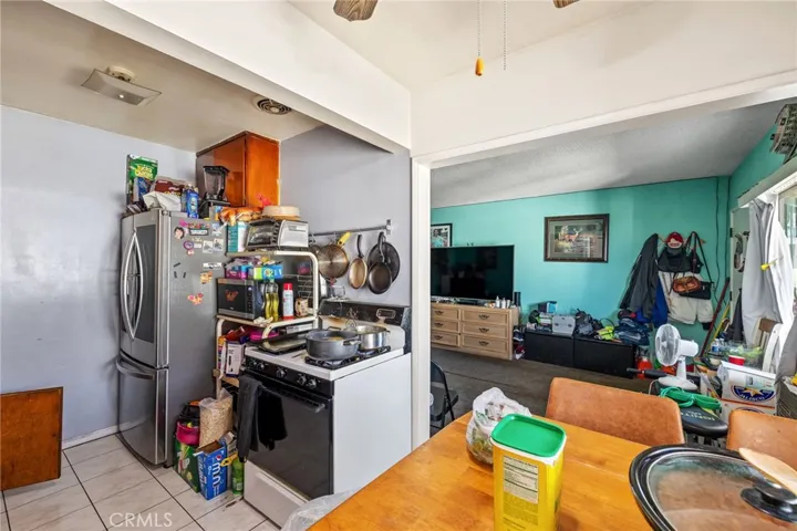 6107 Tujunga Avenue - Unit #4 - Living Room and Dining Area