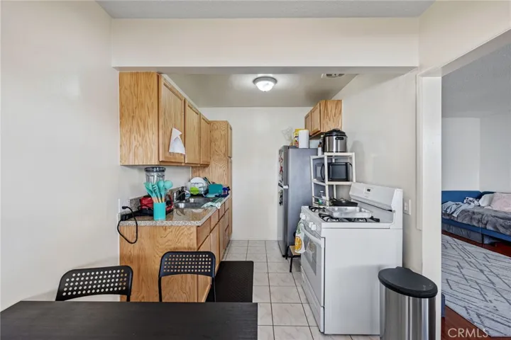6107 Tujunga Avenue - Unit #1 - Dining Area and Kitchen