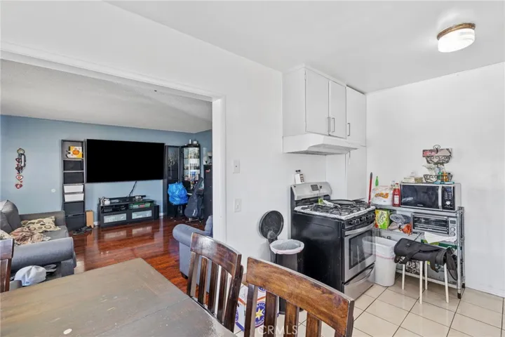 6107 Tujunga Avenue - Unit #5 - Living Room and Dining Area