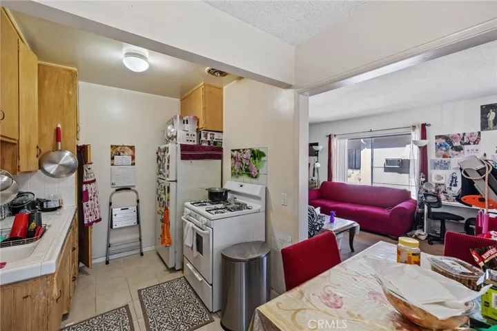 6107 Tujunga Avenue - Unit #3 - Kitchen and Dining Area