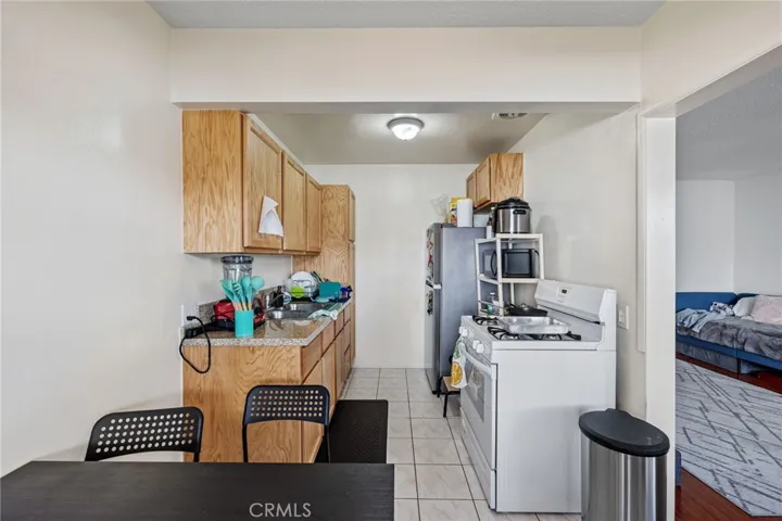 6107 Tujunga Avenue - Unit #1 - Dining Area and Kitchen