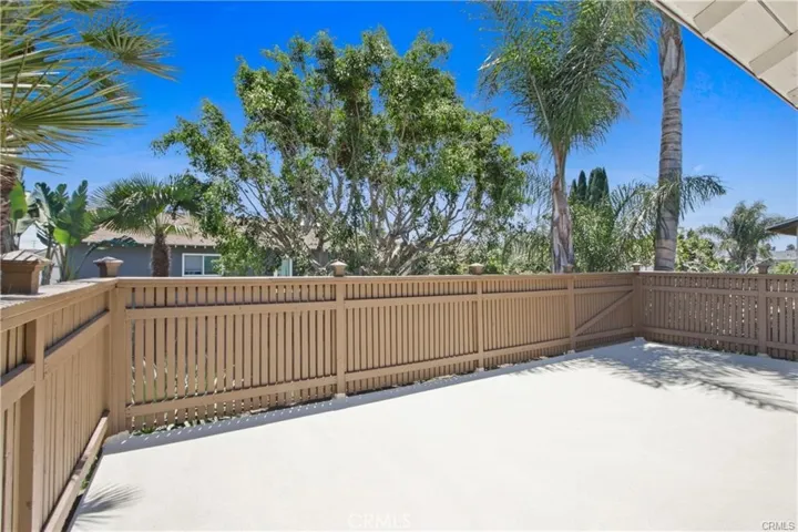 Balcony off Master Bedroom and office