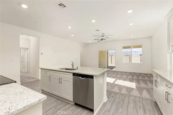 Kitchen to Family Room