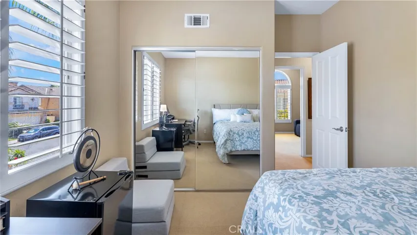 The bedroom at the end of the hall.