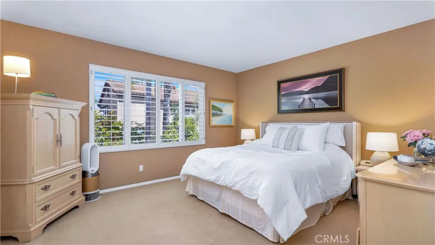 Enjoy the tranquility of the primary bedroom.