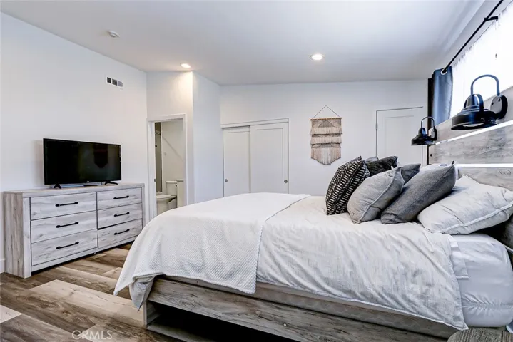 Ample storage in 2nd bedroom