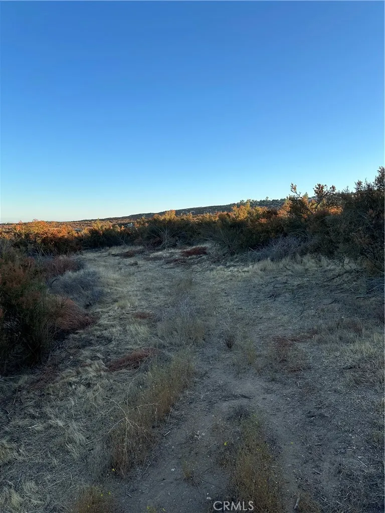 Trail into parcel.