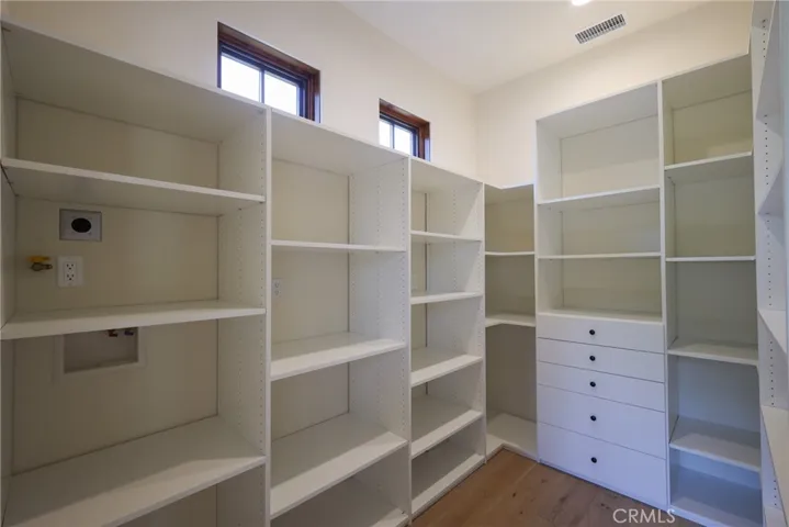 Guest House Pantry/Storage complete with W/D hook-ups