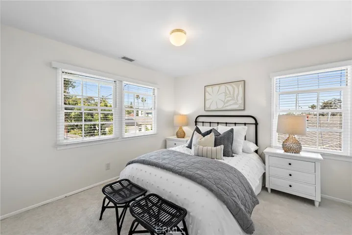 Large upstairs bedroom #3 with walk-in closet