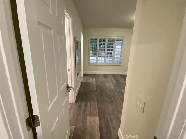 Entry to the master bathroom