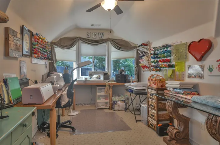 Sewing Room/Office/ Nursery (directly across from Master Go