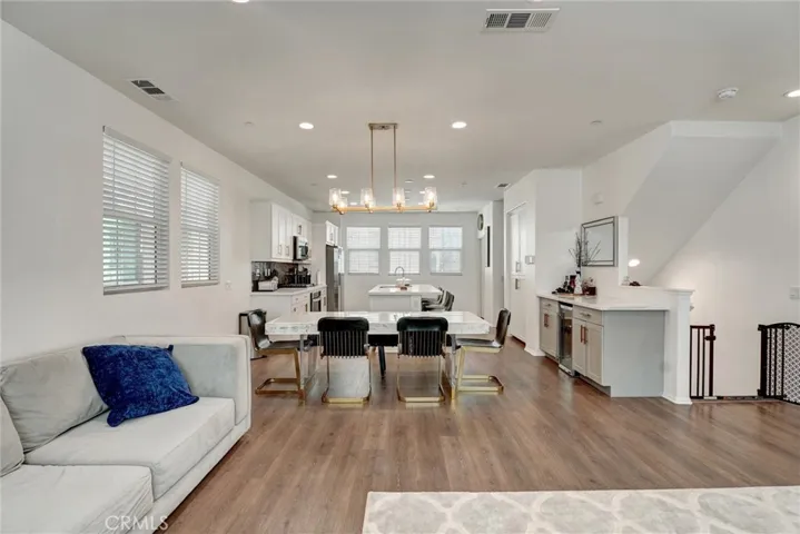 Great room with Wine Bar