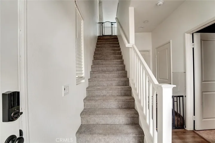staircase to second floor