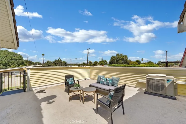 Private balcony