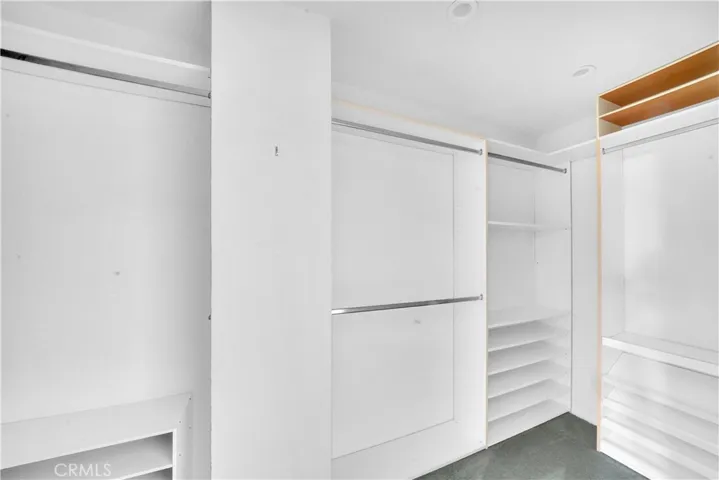 Extra large walk in closet
