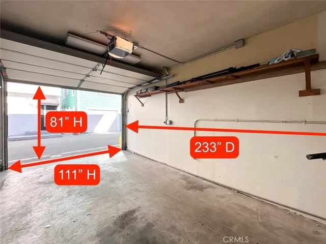 Dimensions of 1-car garage