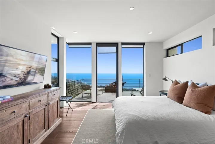Secondary suites open to view-enhanced decks.