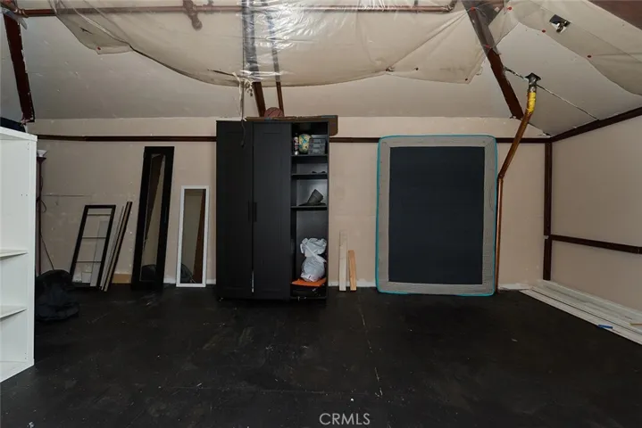 Large storage room off of loft, large enough to make a 3rd bedroom