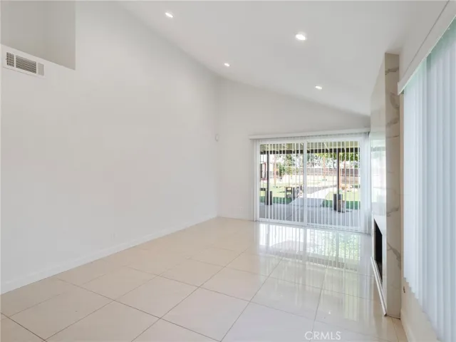 Living room view as you enter the home.