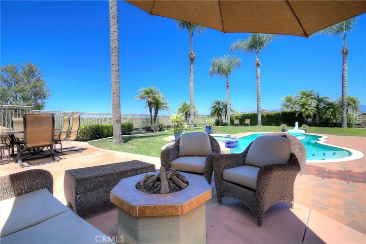 Ideal setting for entertaining or enjoying serene evenings.